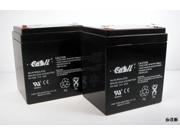 2 CASIL CA 1240 12V 4AH Security Alarm Battery Replaces 4Ah ADI Ade