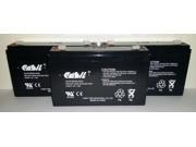 3 Casil CA670 6v 7ah UPS Battery for Els EDS670