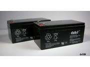 2 Casil CA1233 12v 3ah SLA Replacement Battery for APC Back UPS ES