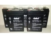5 New Honeywell Casil CA631 6V 3.1Ah SLA Battery