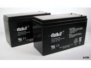 2 CASIL 12V 7AH CA1270 for APC 600 Battery