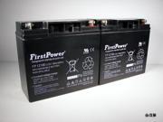 2 FirstPower 12V 18AH Nut Bolt for Afikim Superlight S3