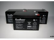 3 FirstPower 12v 12ah F2 for Scooter Battery Replaces 13ah Leoch LPC12 13