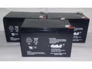 3 Casil 12v 12ah F2 for UPS Battery Replaces FullRiver DC12 12