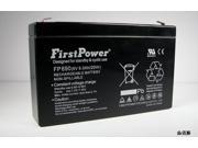 6v 7ah 6v 9ah for DSM18 SLA Replacement Battery with F1