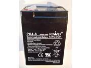 6V 4AH POWER KIMGDOM PS4 6 Criticare Systems 506 Medical Battery