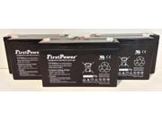 5 First Power FP690 6v 9ah SLA Battery