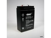 CA631 6V 3.1Ah 224030901 VL4800 LCR6V2.4P SLA Battery