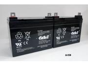 2 Casil 12v 33ah CA33 12 for APC UPS Power Backup Systems