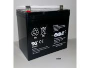 Casil 12v 55ah for HOVEROUND GT REHABTS TEKNIQUE FWD RWD Wheelchair Battery