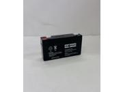 Pro Power 6v 1.3ah Portalac GS PE126R Option Emergency Light Battery