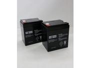 2 Pro Power 12V 4AH Replacement Battery for Napco Alarms RBAT 4