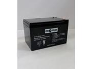 ProPower 12v 12ah F2 SLA Battery for Cart Tek GR 1000
