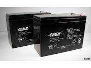 2 Casil CA12100 12v 10ah for Kaishan K309G Electric Bike Battery