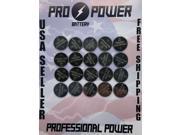 25 Pro Power replacement for Panasonic CR3032 3V Lithium Coin Batteries