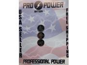 3 Pro Power replacement for Sony CR3032 3V Lithium Coin Batteries