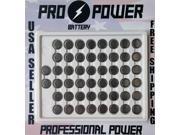 50 Pro Power replacement for Sony CR1220 3V Lithium Coin Batteries