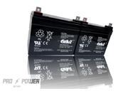 2 Casil 12v 33ah for Deep Cycle Solar Battery Also Replaces 35Ah 34Ah 36Ah