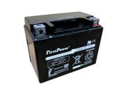 1 FirstPower FPM4 12 AGM for 2010 11 Sportsman Outlaw AGM ATV Battery