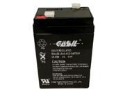 6v 5ah Casil 650 Battery for Hubbell 0120255 or Dual Lite 12 255