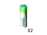(2) XENO ER14505 3.6V AA for LS-14500 AA 3.6V Lithium Battery - Primary LS 14500 (2) XENO ER14505 3.6V AA for LS-14500 AA 3.6V Lithium Battery - Primary LS 14500
