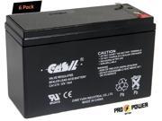 (6) CASIL 12V 7AH CA1270 UPS Battery for Emerson ACCU-POWER30 (6) CASIL 12V 7AH CA1270 UPS Battery for Emerson ACCU-POWER30