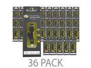 36 Pack 3 GearHead LC4000BLK USB to MFI Lightning Data Power Keychain Cable for iPhone 7 6 5 iPad Air iPod Black