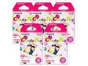 Fujifilm Instax Candy Pop Film Pack Instant Print Mini Cameras 5 Pack 50 Sheets