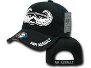 RapDom Air Assault Badge The Legend Milit Mens Cap [Black Adjustable]