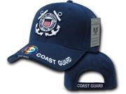 RapDom US Coast Guard The Legend Military Mens Cap [Navy Blue Adjustable]