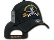 RapDom Special Ops Green Berets Shadow Mens Cap [Black Adjustable]