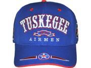 Tuskegee Airmen Commemorative Mens Cap [Royal Blue Adjustable]
