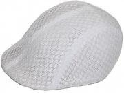 Stylish Cool Beehive Summer Mesh Mens Ivy Drivers Cap [White S M]