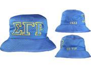 Sigma Gamma Rho Embroidered Bucket Hat [Blue L XL]