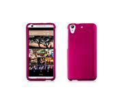 IMAX® Matte Hard Rubberized Skin Case Snap On Protective Cover for HTC626 Case rose red