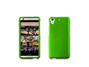 IMAX® Matte Hard Rubberized Skin Case Snap On Protective Cover for HTC 626 Case green