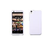 IMAX® Matte Hard Rubberized Skin Case Snap On Protective Cover for HTC 626 Case white
