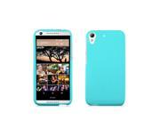 IMAX® Matte Hard Rubberized Skin Case Snap On Protective Cover for HTC 626 Case teal