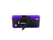 IMAX® Hybrid Hard Soft Dual Layer Silicone Y Shape Stand Cover Case for Huawei H891L Case Hybrid Black Purple
