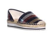 UPC 192315152076 product image for Tommy Hilfiger Carliss2 Platform Espadrille Flats, Medium Blue, 5.5 US | upcitemdb.com