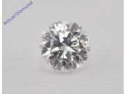 Round Cut Loose Diamond 0.71 Ct F Color SI1 Clarity GIA Certified