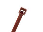 5.6 in Brown Colored Cable Ties 30 lb Tensile Strength 100 Pack