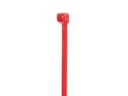 5 in Red Colored Cable Ties 30 lb Tensile Strength 100 Pack