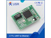 Triple Serial TTL UART to Ethernet TC IP Module with Modbus TCP