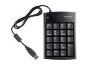 Targus Pauk10u Ultra Mini Usb Keypad Usb 19 Keys Black