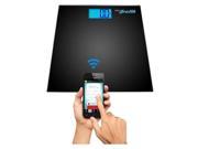 PYLE PHLSCBT2BK Bluetooth Digital Weight Scale and Pyle Health App Black