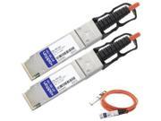 AddOn 40GBase direct attach cable QSFP to QSFP 16.4 ft fiber opti it may take up to 15 days to be received