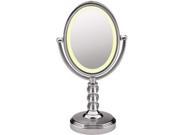 OVAL CRYSTAL BALL ACCENT MIRROR