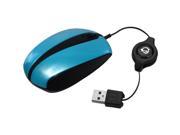 SIIG JK US0B12 S1 Blue Wired Optical Mouse