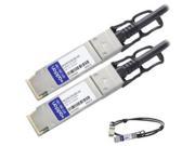 AddOn 56GBase direct attach cable QSFP to QSFP 10 ft twinaxial it may take up to 15 days to be received
